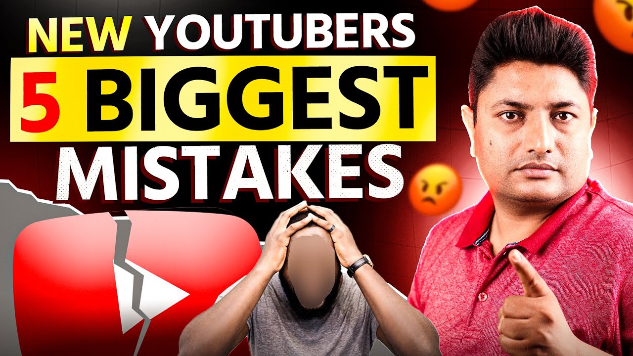 Top 5 Mistakes New YouTubers Make in 2025 (Avoid These!) - YouTube