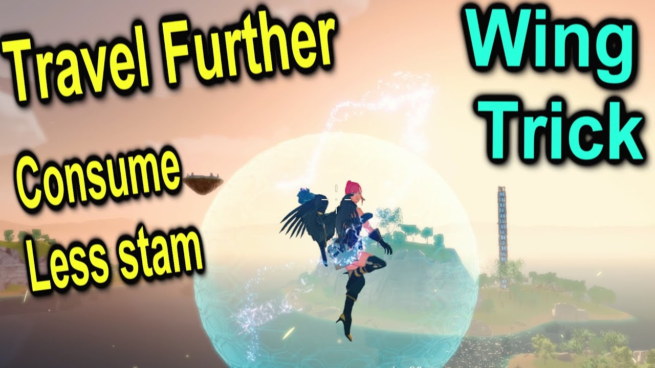 Wing Trick | Consume Less Stam | Travel Further | Craftopia