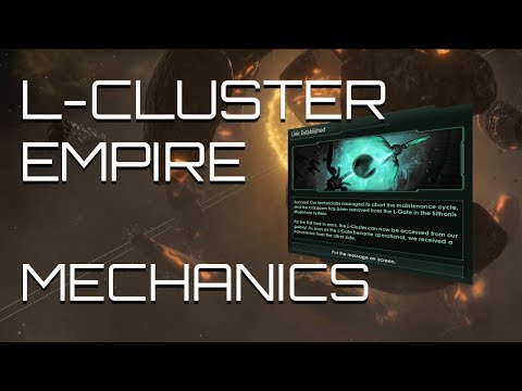 Stellaris - The L-Cluster Empire Mechanics (I think I saw this on Stargate)