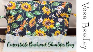 Vera Bradley | Convertible Backpack Shoulder Bag