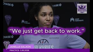 Valkyries Practice| Janelle Salaün, Kaila Charles, Natalie Nakase| Full Interviews 5.16.2026