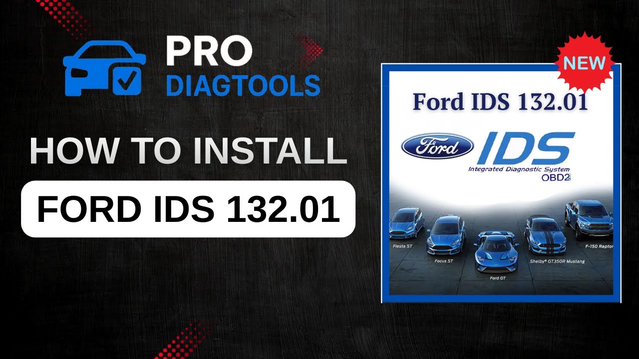 Ford IDS 132.01 on Windows 10/11 - YouTube