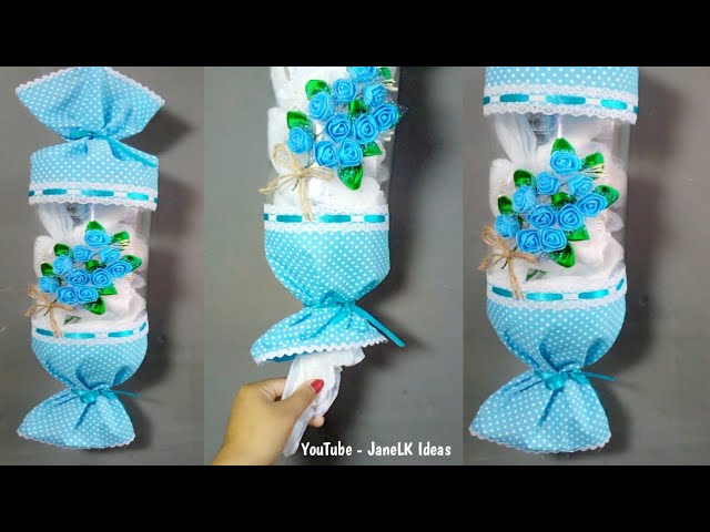 How to make a plastic bag dispenser - Como hacer un dispensador de bolsas  de plastico - PinCactuss 