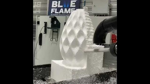 Blueflame3D robot milling  - powered by SprutCAM and IRS refurbished robots