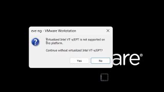 VMware Workstation does not support nested virtualization on this host.