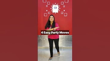 4 Easy Party or Club Moves | Easy Dance Steps for Beginners #shorts