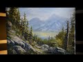 Mountain Top View - Oil Painting Demo