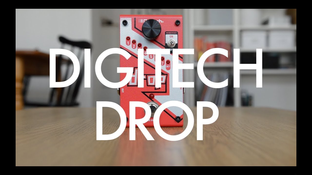 Digitech Drop   7段階のピッチシフトが可能なポリフォニック・ピッチ