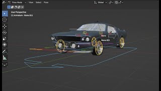 BLENDER 3.6 rigacar Dimon shelbi
