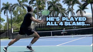 2 Days Training & Playing With This ATP Pro (EPIC)