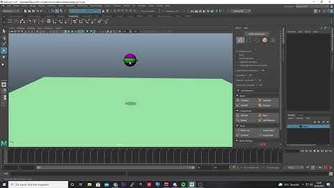 Maya Bouncing Ball Animation /3d Animation Auto desk Maya