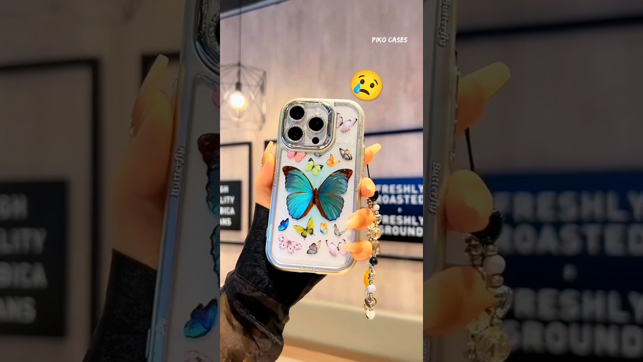 Cute little butterfly case for iPhone 15 pro max 