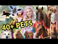Feeding ALL My Pets in One Video | 40+ Pets!