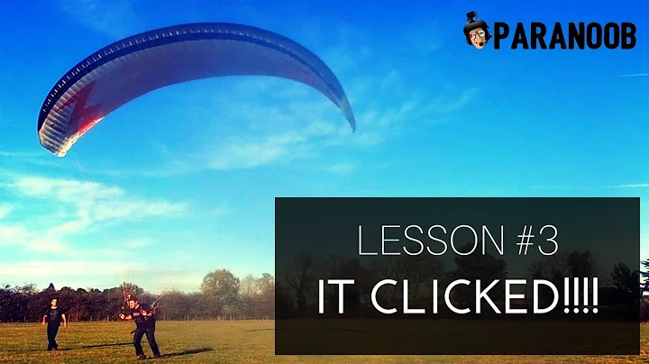 Paramotor Training Vlog - 3 - Finally GETTING Ground Handling
