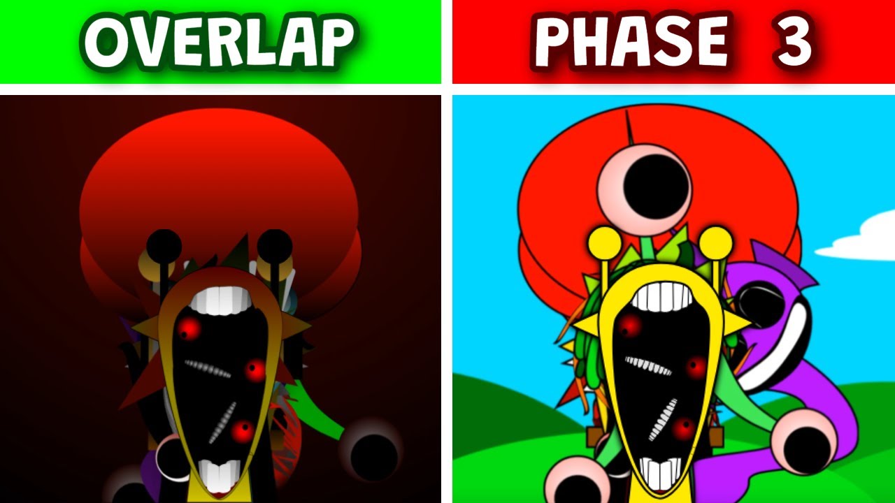 Sprunki Overlap But Phase 3 (Horror VS Daylight Version)