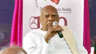 Mr. Rosiah, Former CM, Governor at Dr. M Channa Reddy - Birth Centenary Celebration, Jan 13, 2019