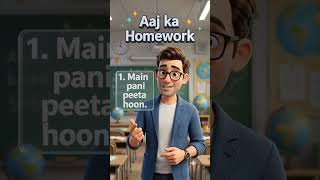 English Homework Exercise | Hindi to English Translation Practice