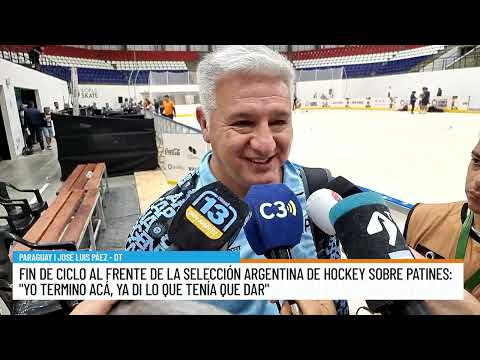 End of an era at the helm of the Argentine roller hockey team | José Luis Páez - Head Coach