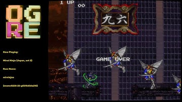 OGRE [MAME WIP 0.238] Mirai Ninja (Japan, set 2)