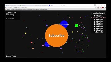 Ogar Unlimited tutorial (After Patch) // Awesome 20 PopSplit Montage // Agar.io private server