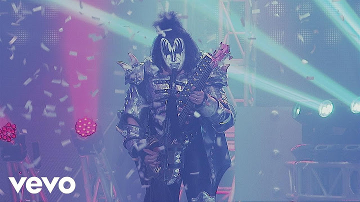 Rock and Roll All Nite Live version - Live performance video thumbnail