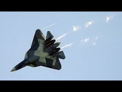 Су-57  Сброс топлива .Высший пилотаж.