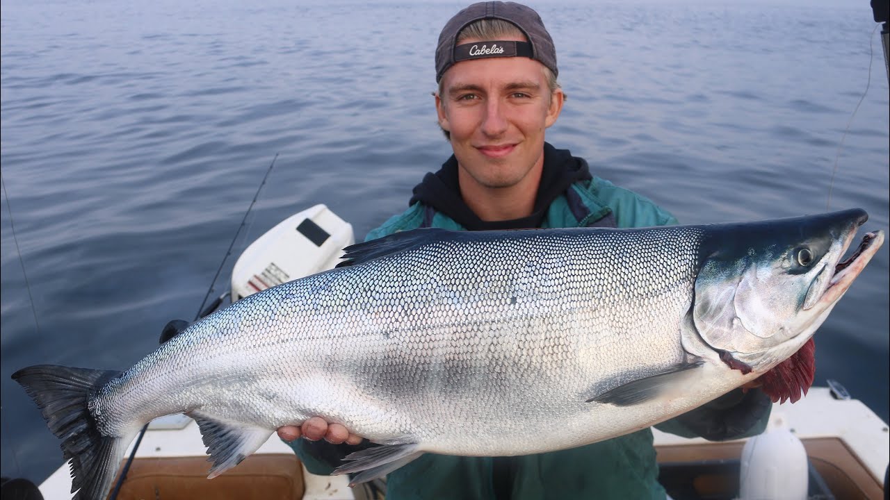 Salmon Fishing on Beautiful Vancouver Island (Bamfield) YouTube