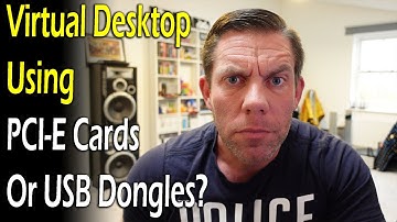 Virtual Desktop Over WiFi Hotspot - PCIE Card USB Dongle