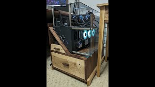 I finally built a cabinet for my computer.