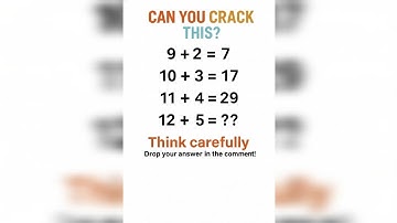 MIND-BLOWING MATH PUZZLE CHALLENGE 🇺🇸🇦🇺🇬🇧🇩🇪|Critical thinking brain teaser competition|can you crack