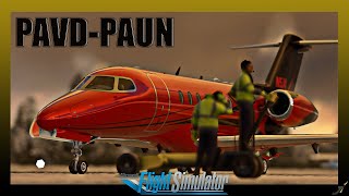 MSFS 2020 | Valdez to Unalakleet Alaska | Citation Longitude Working Title Mod | Vatsim ATC