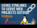 Using Symlinks to serve web projects outside htdocs in Apache (LAMP stack) on Linux