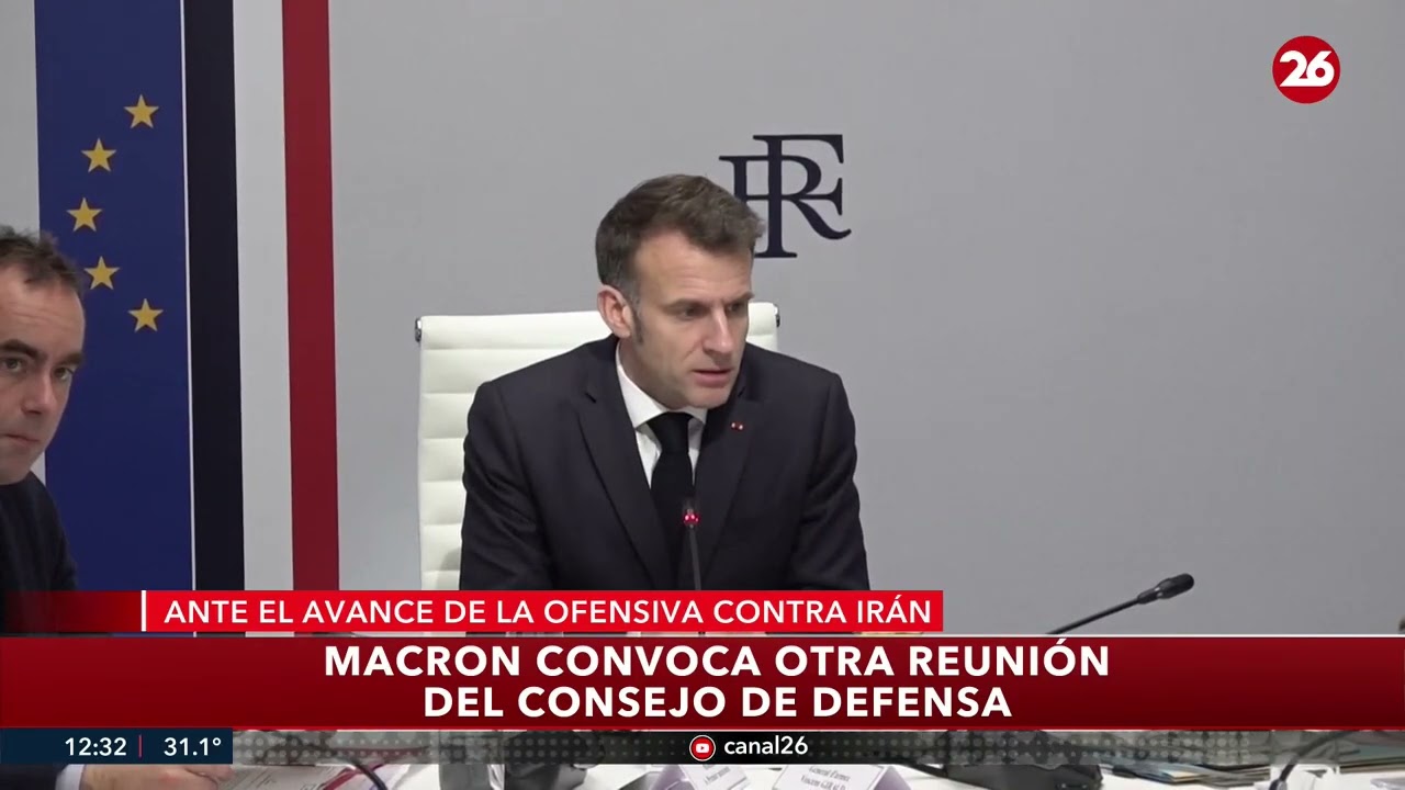 🇫🇷 MACRON CONVOCA OTRA REUNIÓN DE DEFENSA | París evalúa el impacto de la escalada bélica