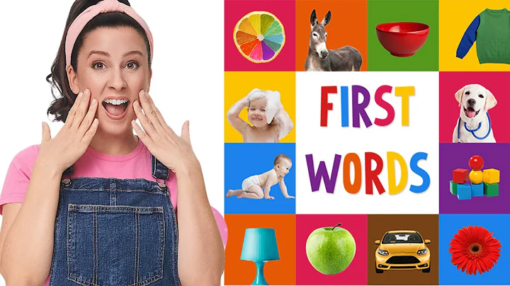 Baby's First Word  - Clapping, Waving, Pointing & Singing | Hop Little Bunnies | Baby Learning