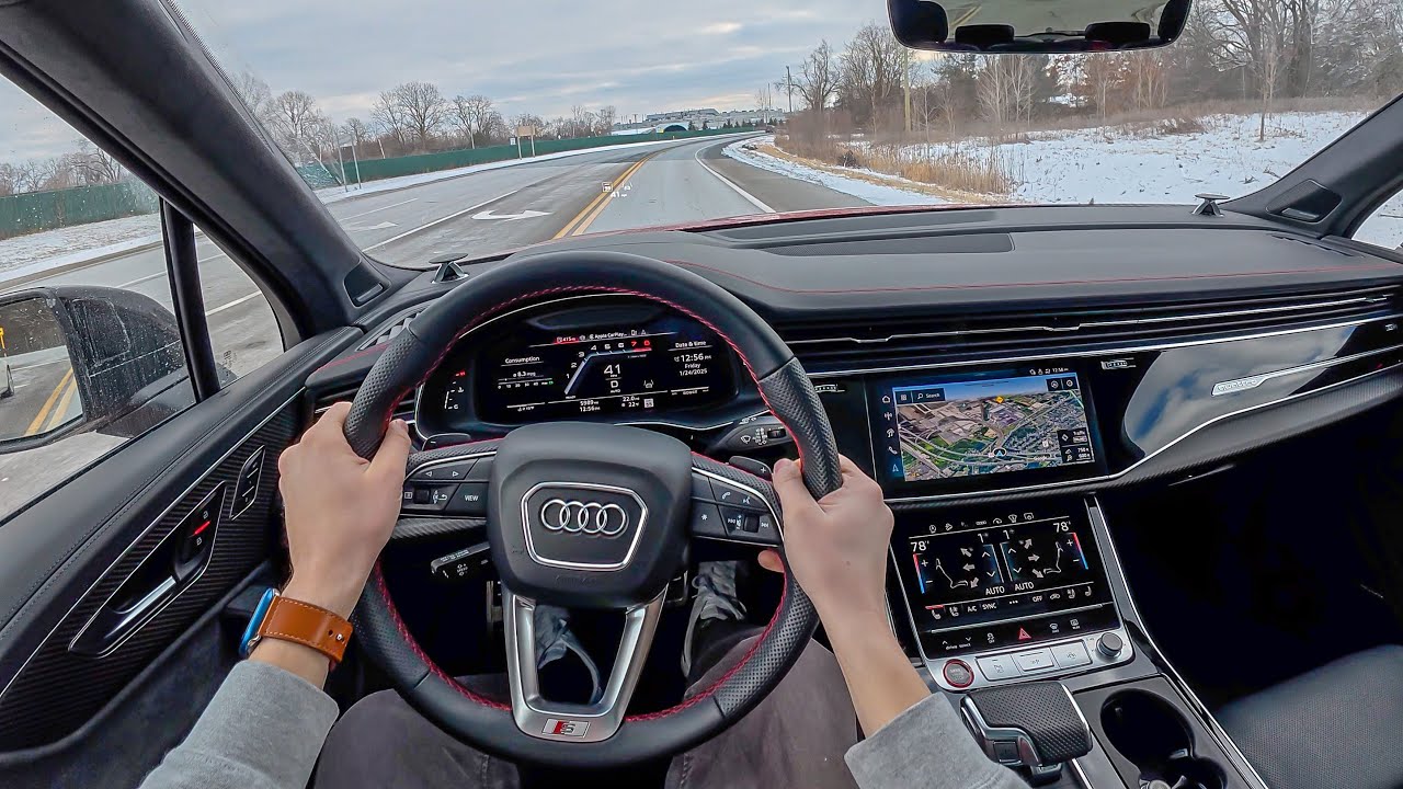 2025 Audi SQ7 - POV Test Drive (Binaural Audio)