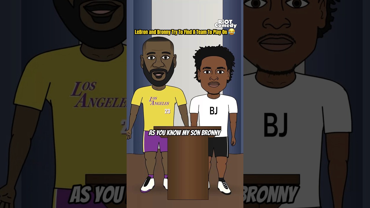 LeBron And Bronny Try To Find A Team To Play On Together 😂 