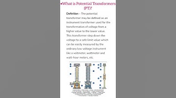what is Potential transformer? #pt #transformer #electricalwork #electricaltips #electriciandost