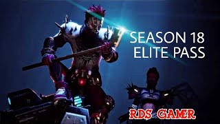 SEASON 18 ELITE PASS  TRAILER // RDS GAMER