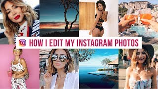 HOW I EDIT MY INSTAGRAM PHOTOS (Pia Muehlenbeck's Instagram hacks and tips 2017)