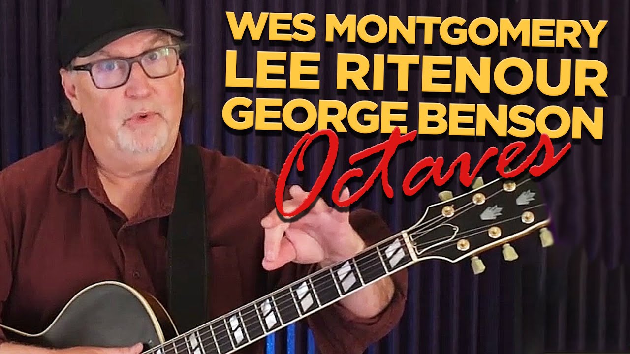 How to use octaves in guitar solos - Techniques Inspired by Wes Montgomery - and More!