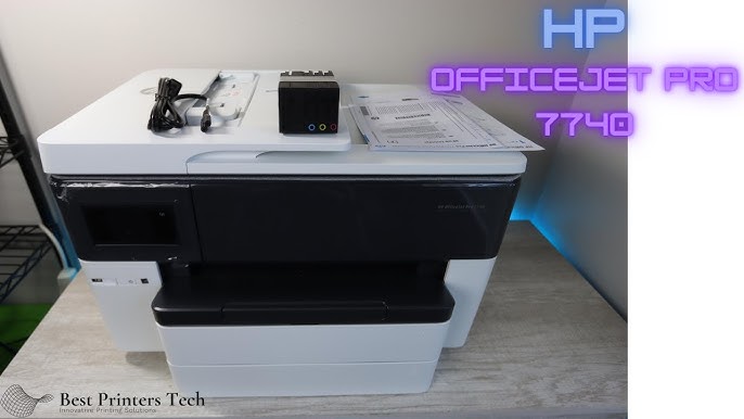 Test HP Officejet Pro 7740 - Imprimante multifonction - UFC-Que Choisir