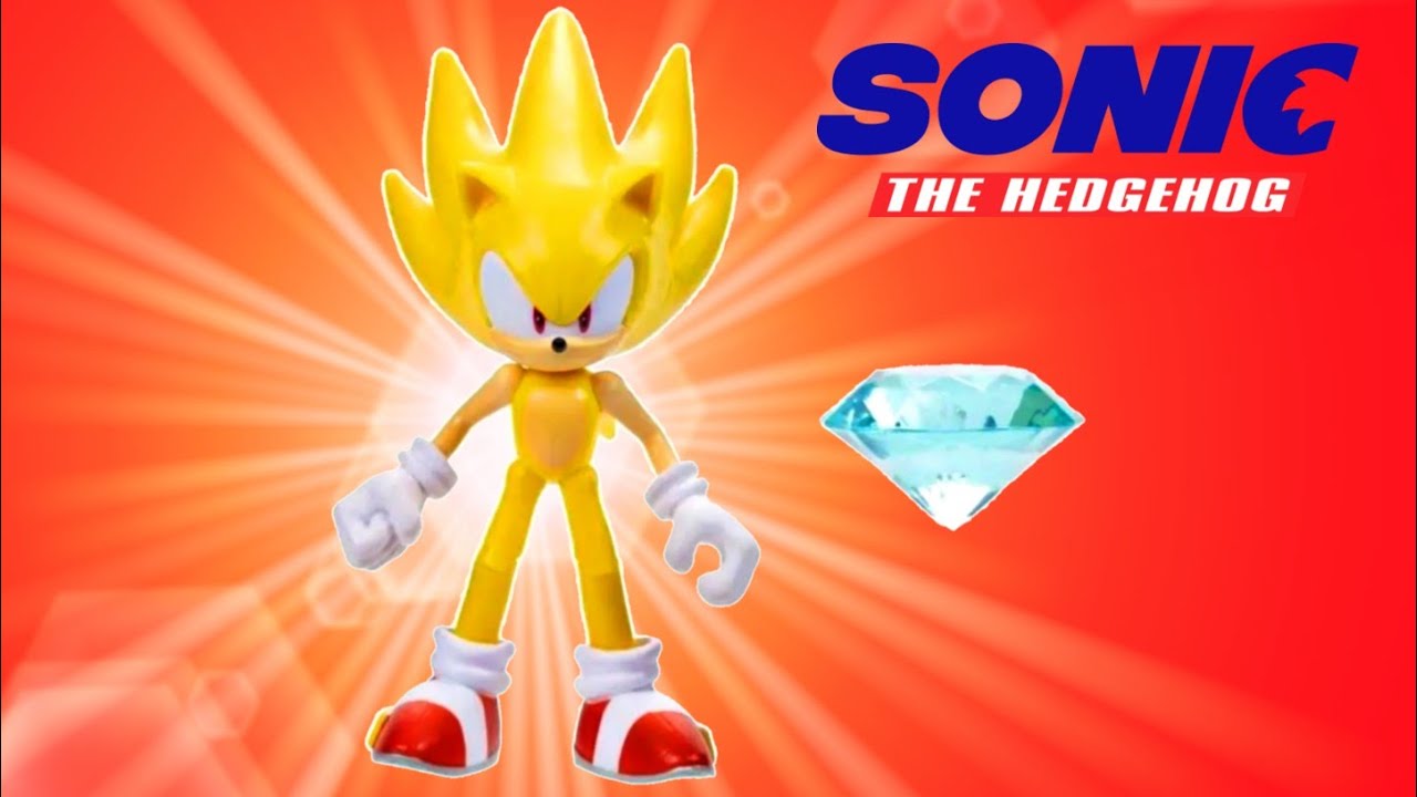 Sonic 2 o Filme, Mclanche Feliz abril de 2022 + Bonecos Sonic e Super Sonic  da Jakks Pacific 