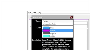 Free WPF Themes/ How to use it