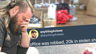 robbed on Christmas and they took everything...