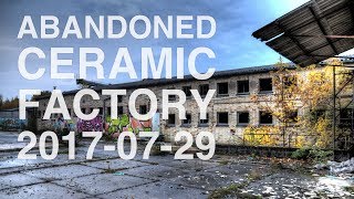 Flying in an abandoned ceramic factory (Drone Urbex)