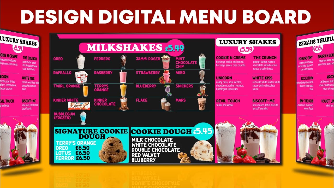Maximize Your Restaurants Sales With Modren Style Menus || Design ...