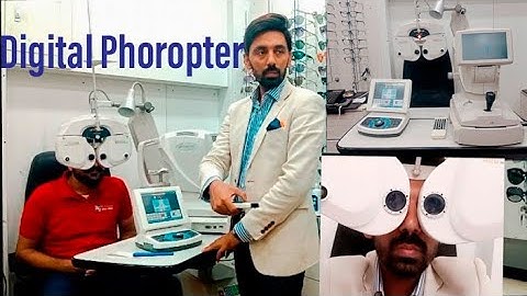 Digital Refractor or Phoropter (A practical demonstration)