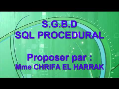 SQL Procédural (Trigger Transact SQL): Introduction aux Déclencheurs SQL