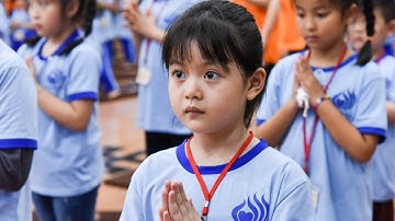 🔴TRỰC TIẾP: Các bé nhảy đồng diễn trong Khóa tu Búp Sen Từ Bi tại Chùa Giác Ngộ, 20/03/2021