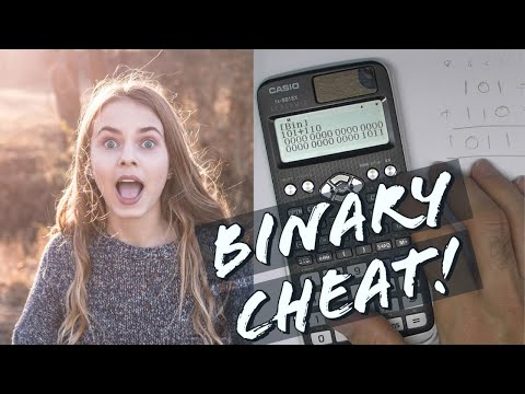 Lazy student guide to binary conversions and arithmetic using a Casio fx-991EX calculator